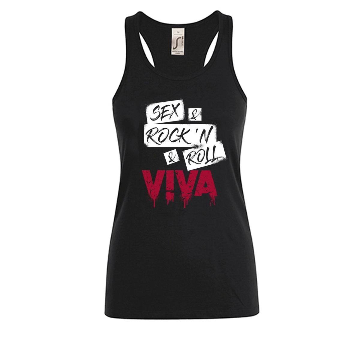 Viva Sex And Rock N` Roll And Vva Tank Top